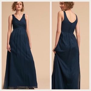 Anthro: BHLDN - Navy Blue Formal/Bridesmaid Dress!